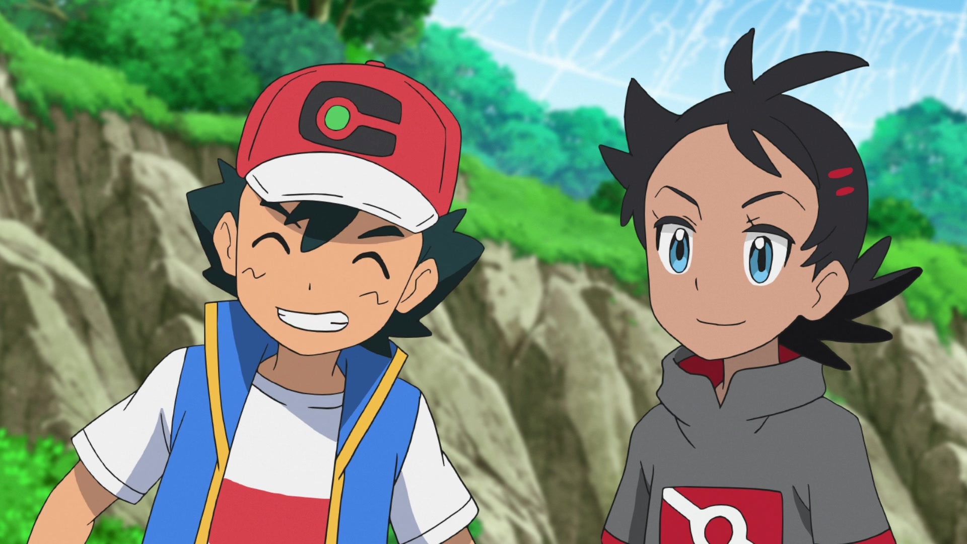 Episodio 107 Viajes Pokémon Ash y Goh