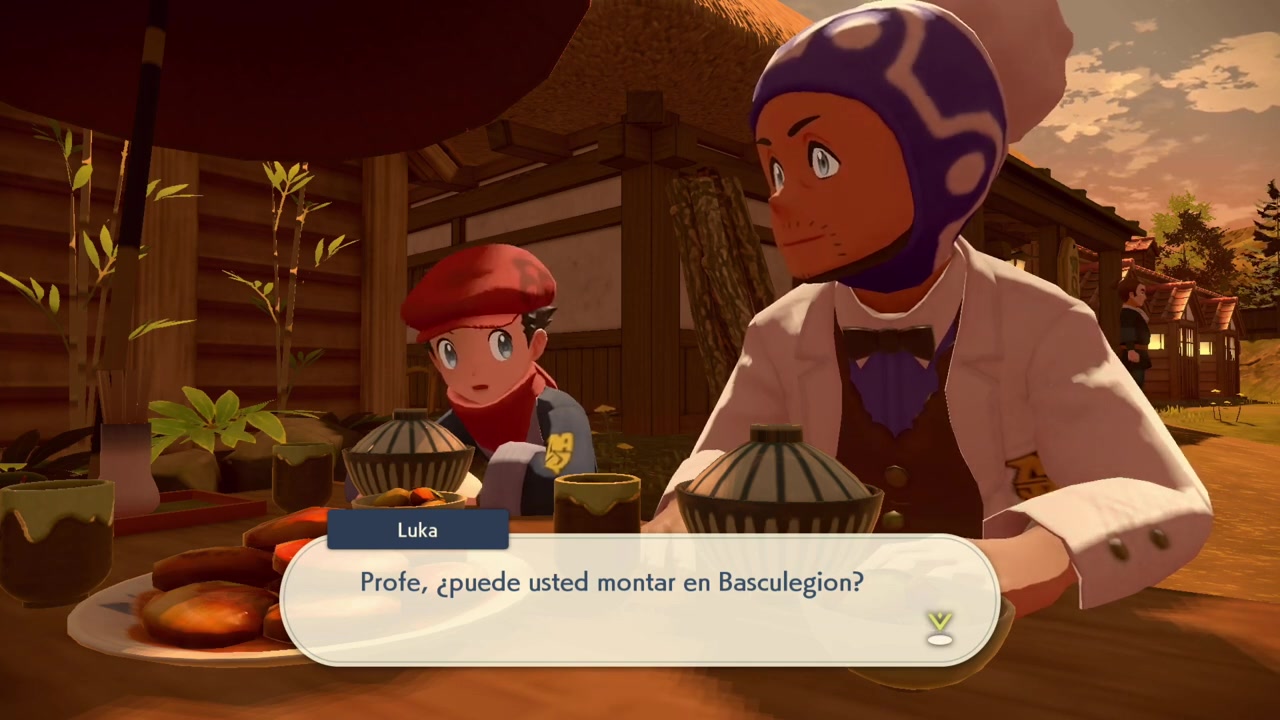 Arcanine Señor de las Islas Luka y el Profesor Lavender en El Boniato Trepador de Ardizo