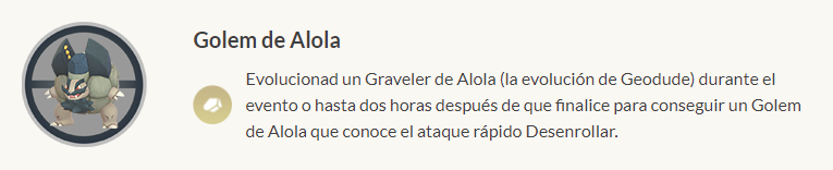 Pokémon GO: ¡Geodude Alola en el Día de la Comunidad! Desenrrollar de Golem Alola