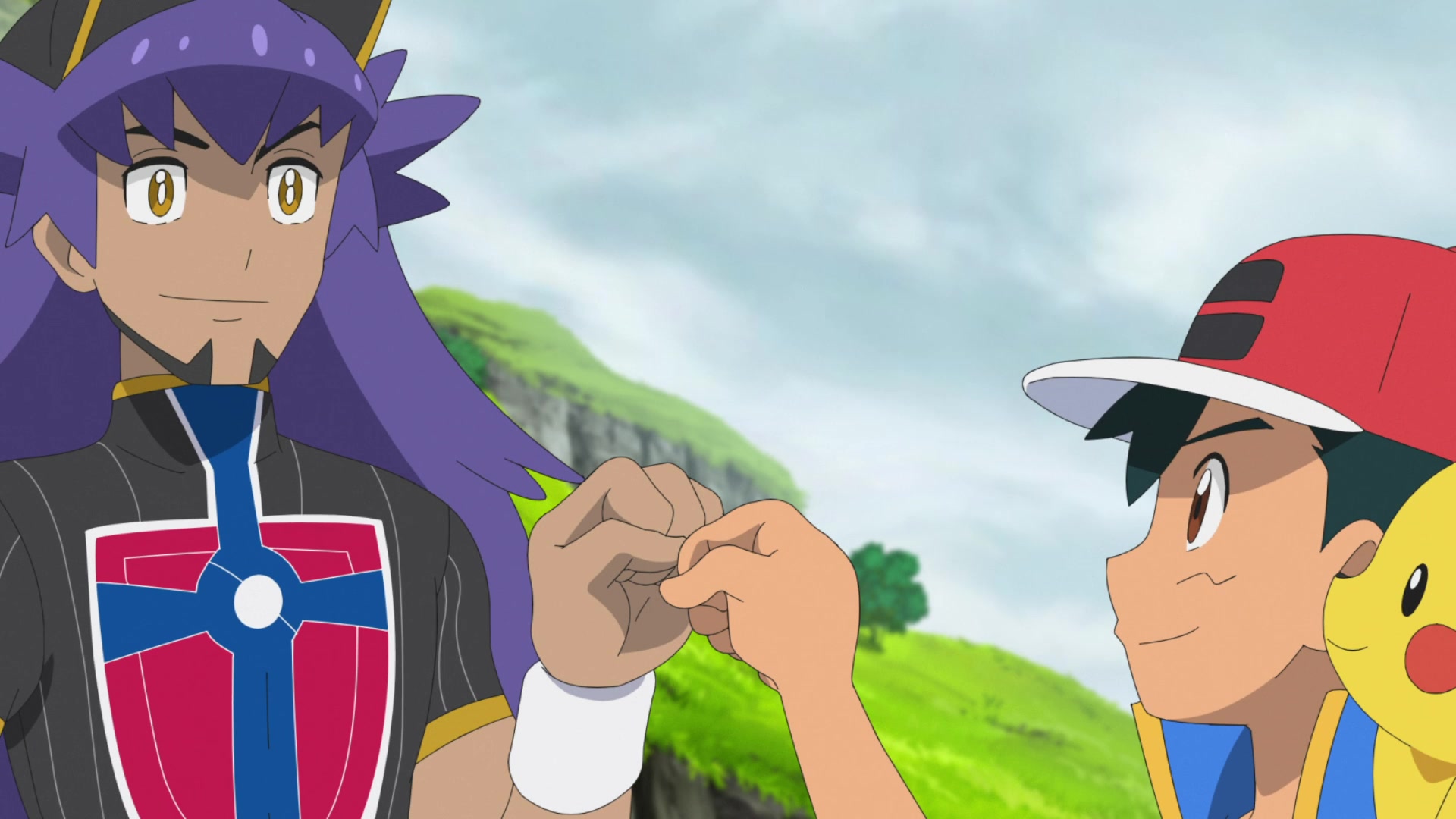 Episodio 100 Viajes Pokémon buen trabajo en equipo de Ash y Lionel