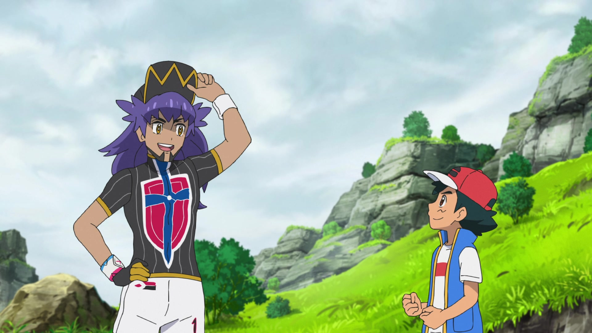 Episodio 100 Viajes Pokémon Lionel anima a Ash