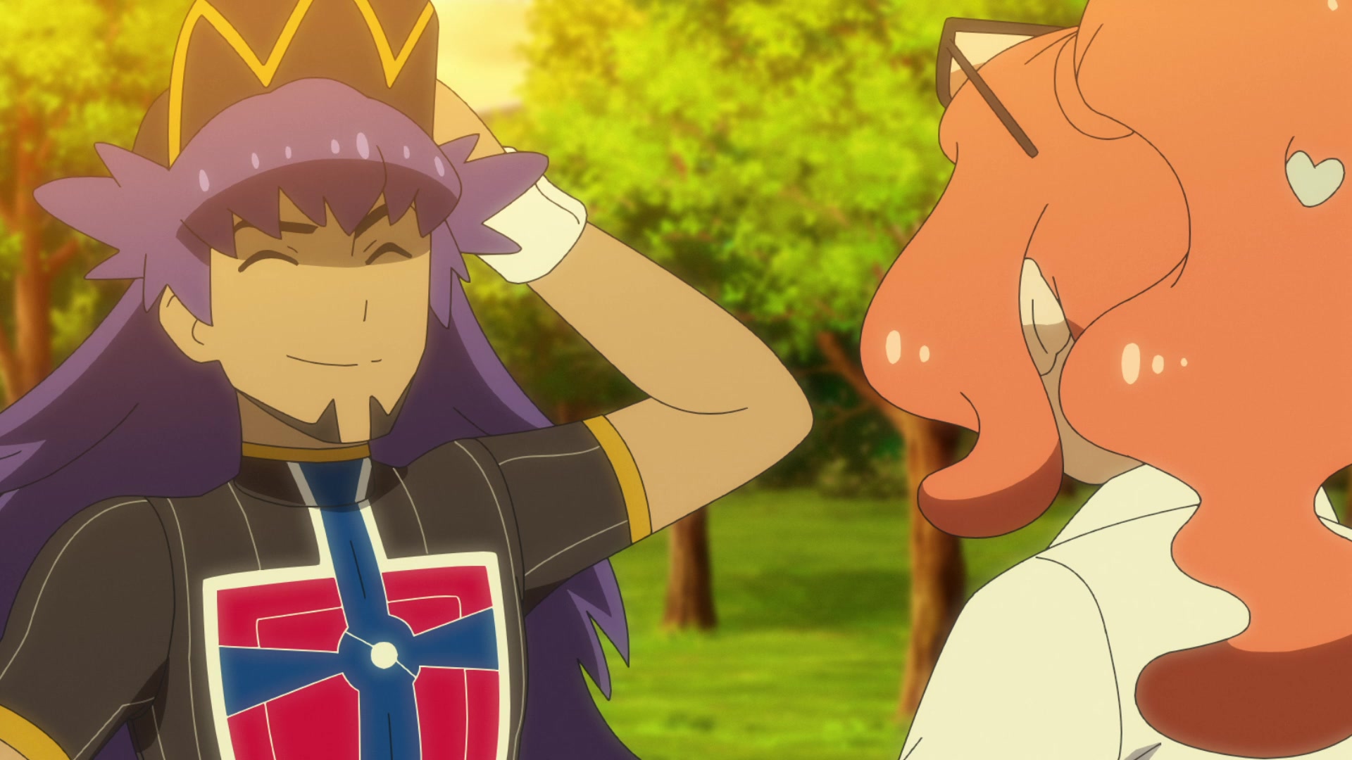 Episodio 100 Viajes Pokémon Lionel saluda a Sonia y confirma que se perdieron por el camino...