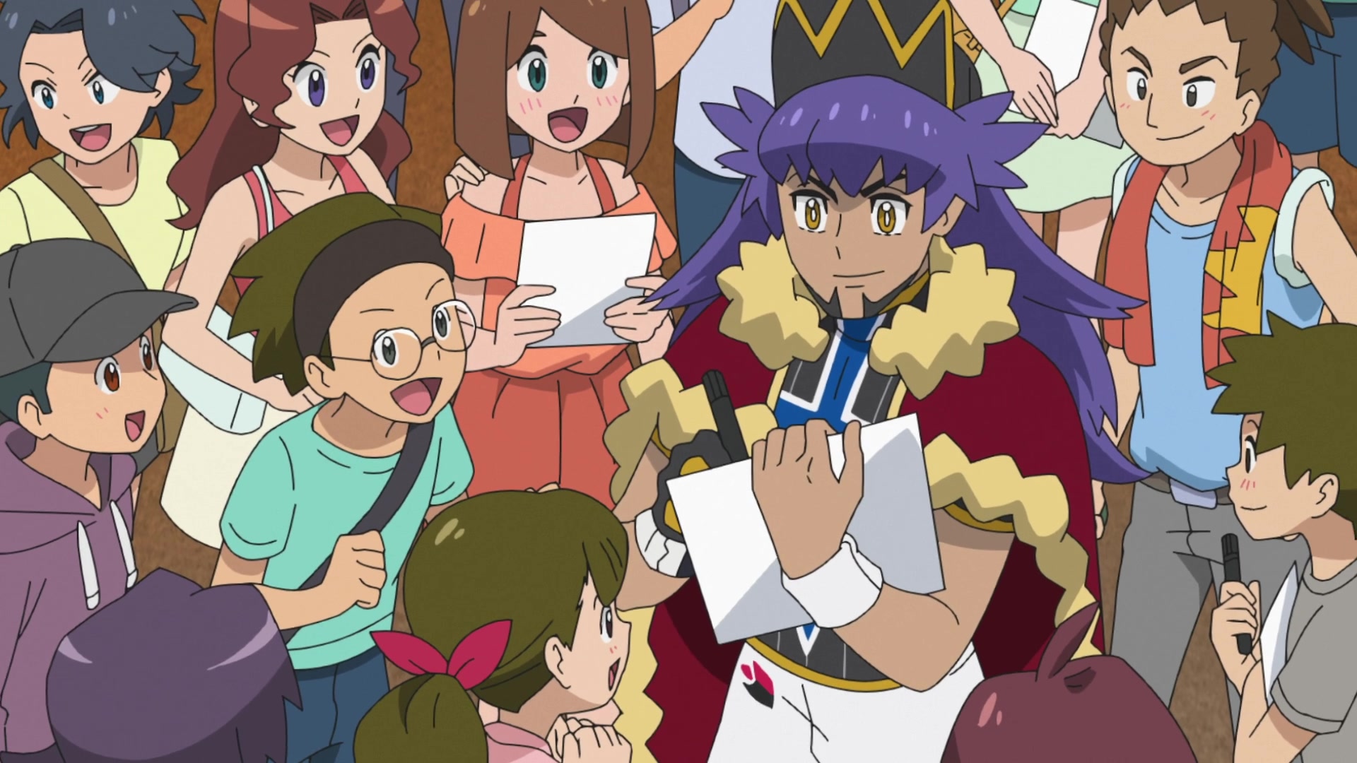 Episodio 100 Viajes Pokémon Lionel firmando autógrafos