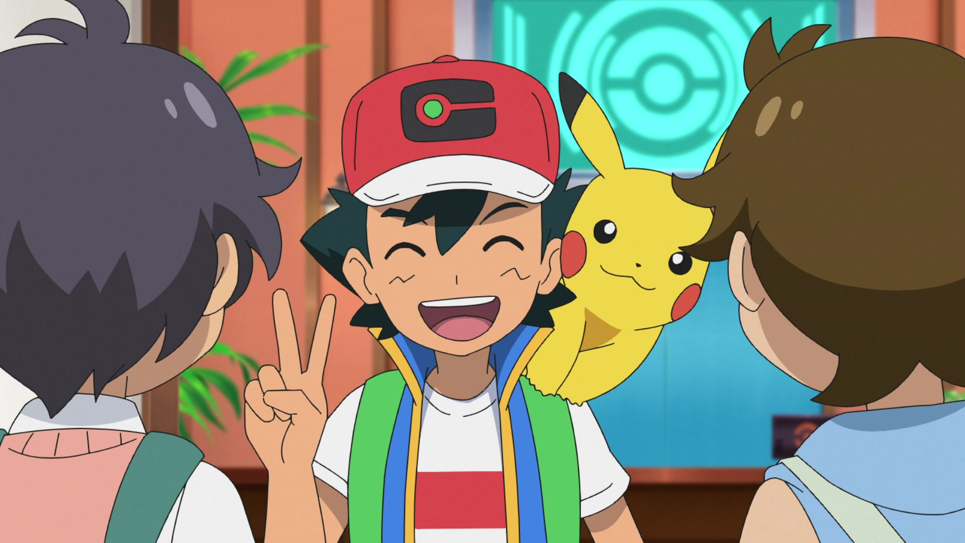 Episodio 100 Viajes Pokémon Centro Pokémon de Ciudad Puntera