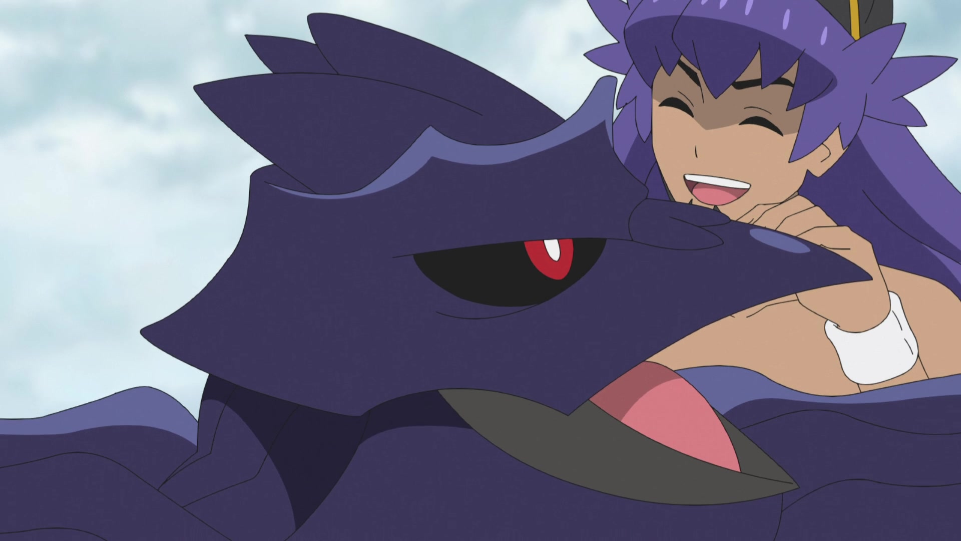 Episodio 100 Viajes Pokémon el Campeón Lionel logra calmar a Corviknight