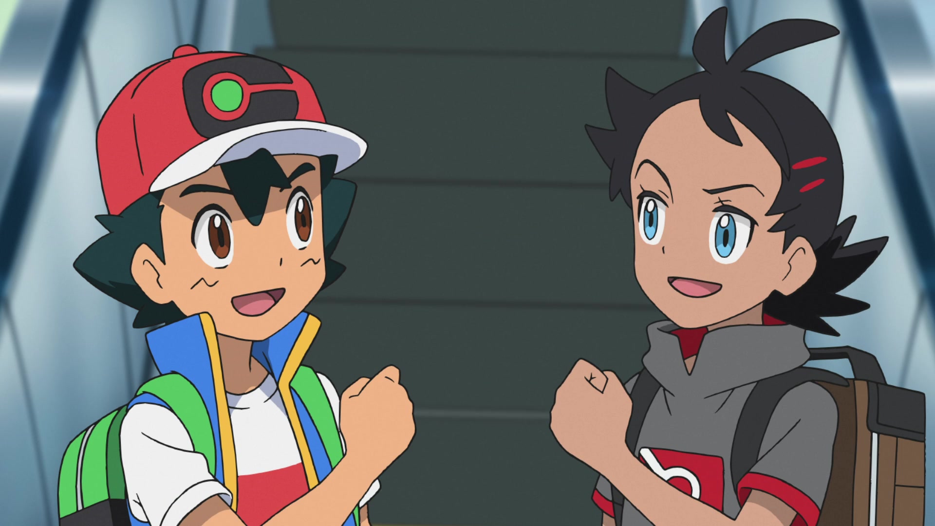Episodio 103 Viajes Pokémon Ash y Goh
