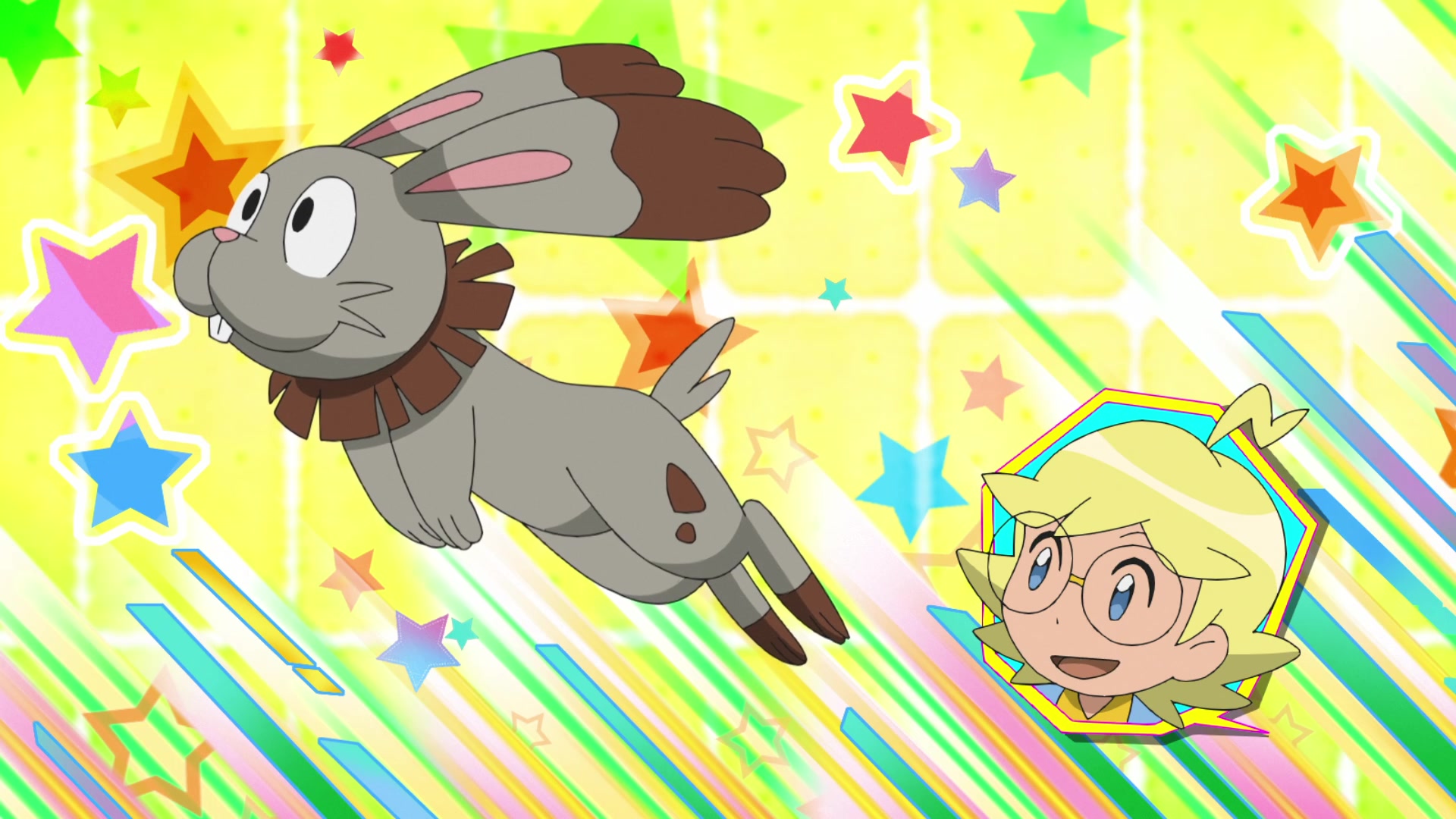 Episodio 103 Viajes Pokémon Bunnelby de Lem