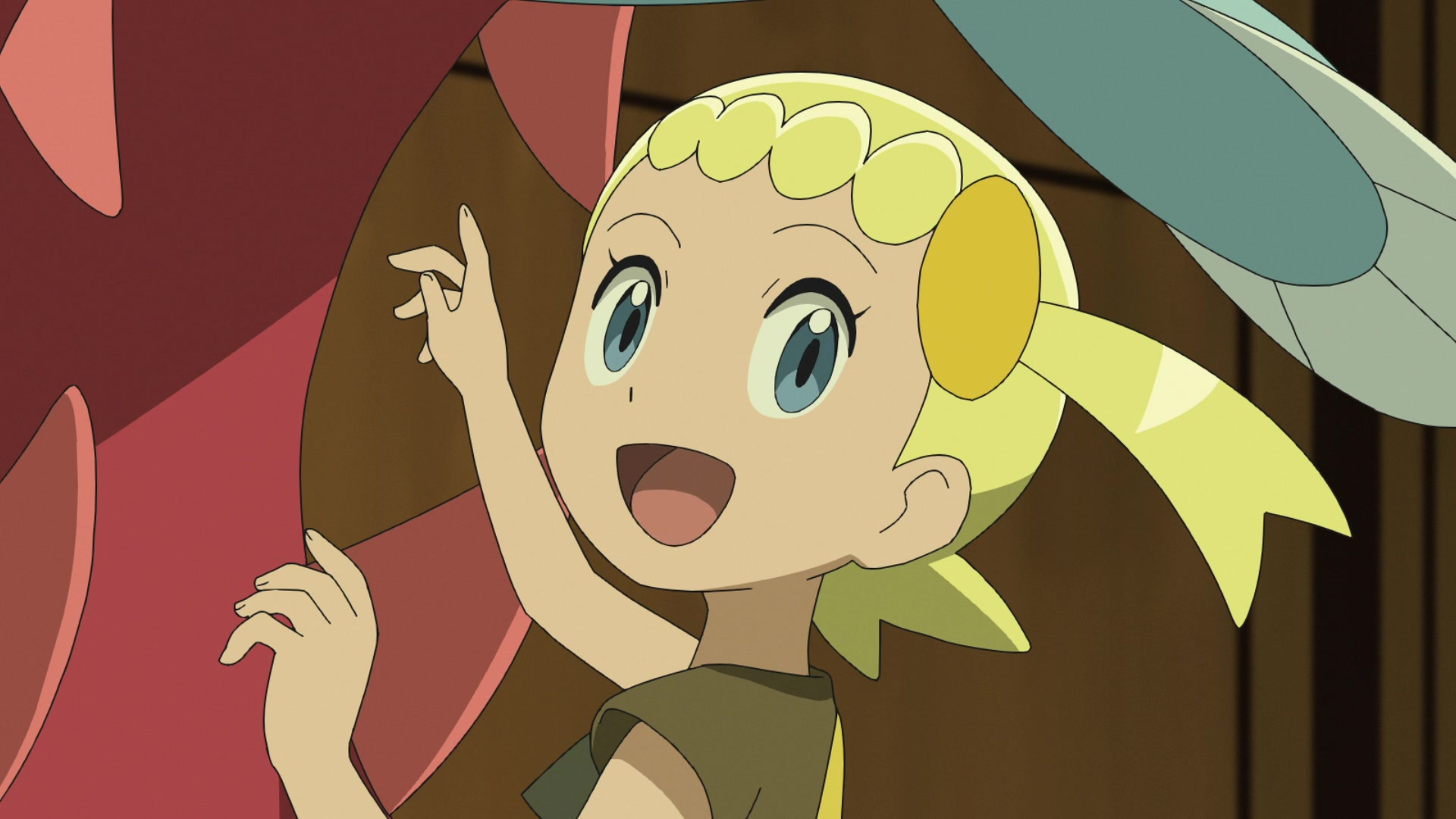 Episodio 103 Viajes Pokémon Clem haciéndole cosquillas a Dracovish
