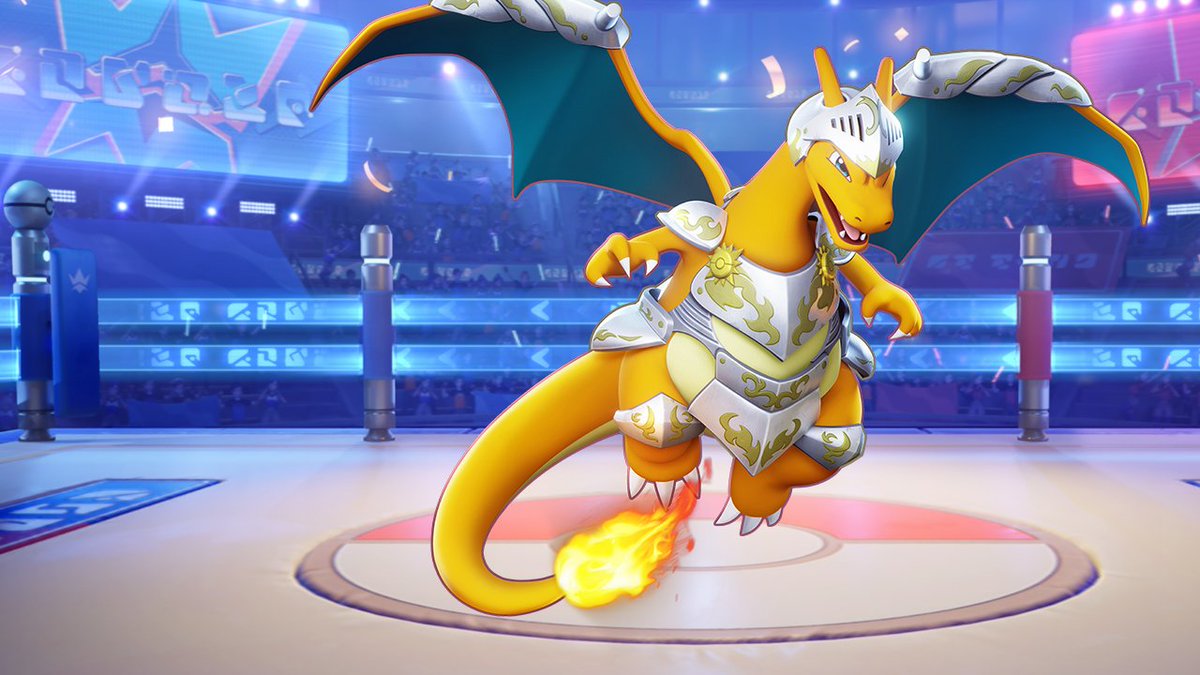 Guerreros en la cima (Pokémon UNITE) Charizard Caballero