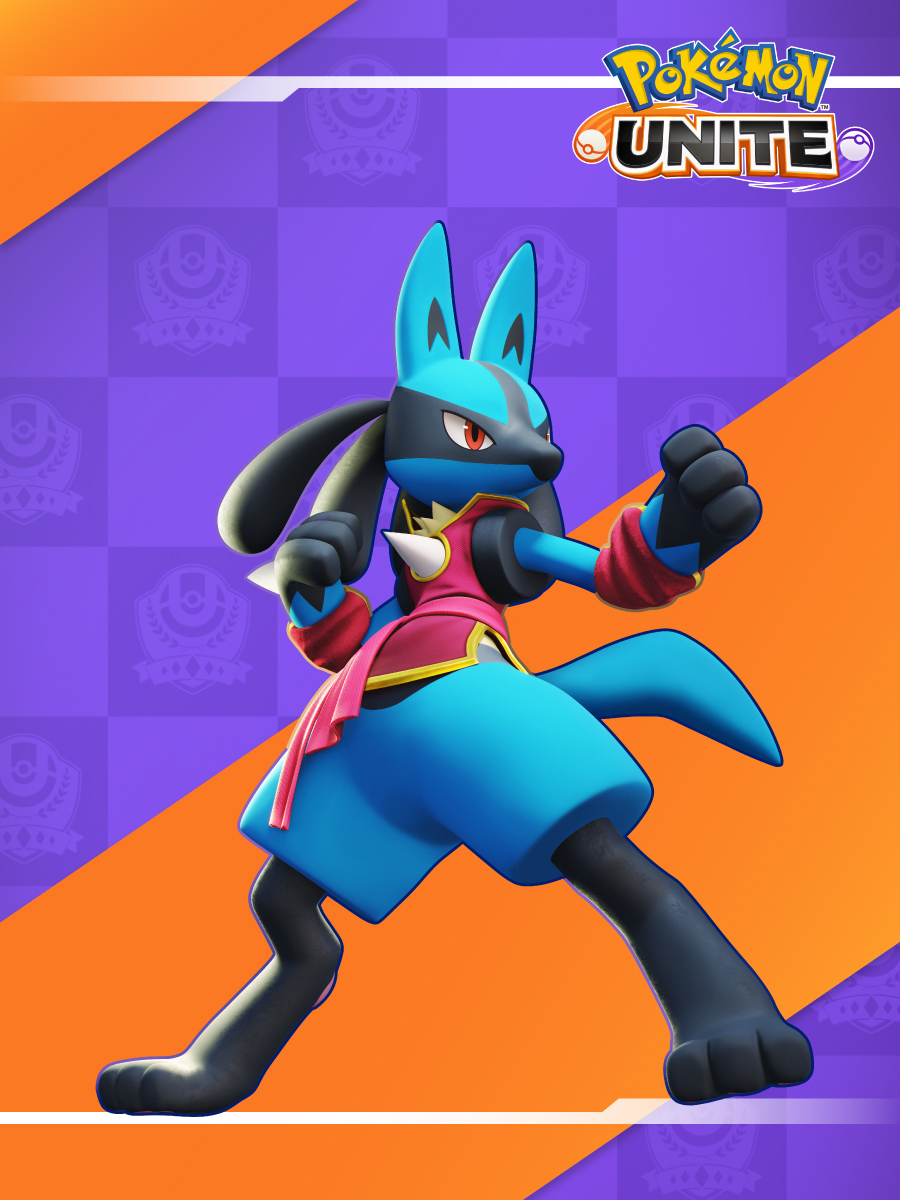 Guerreros en la cima (Pokémon UNITE) Lucario Artes Marciales
