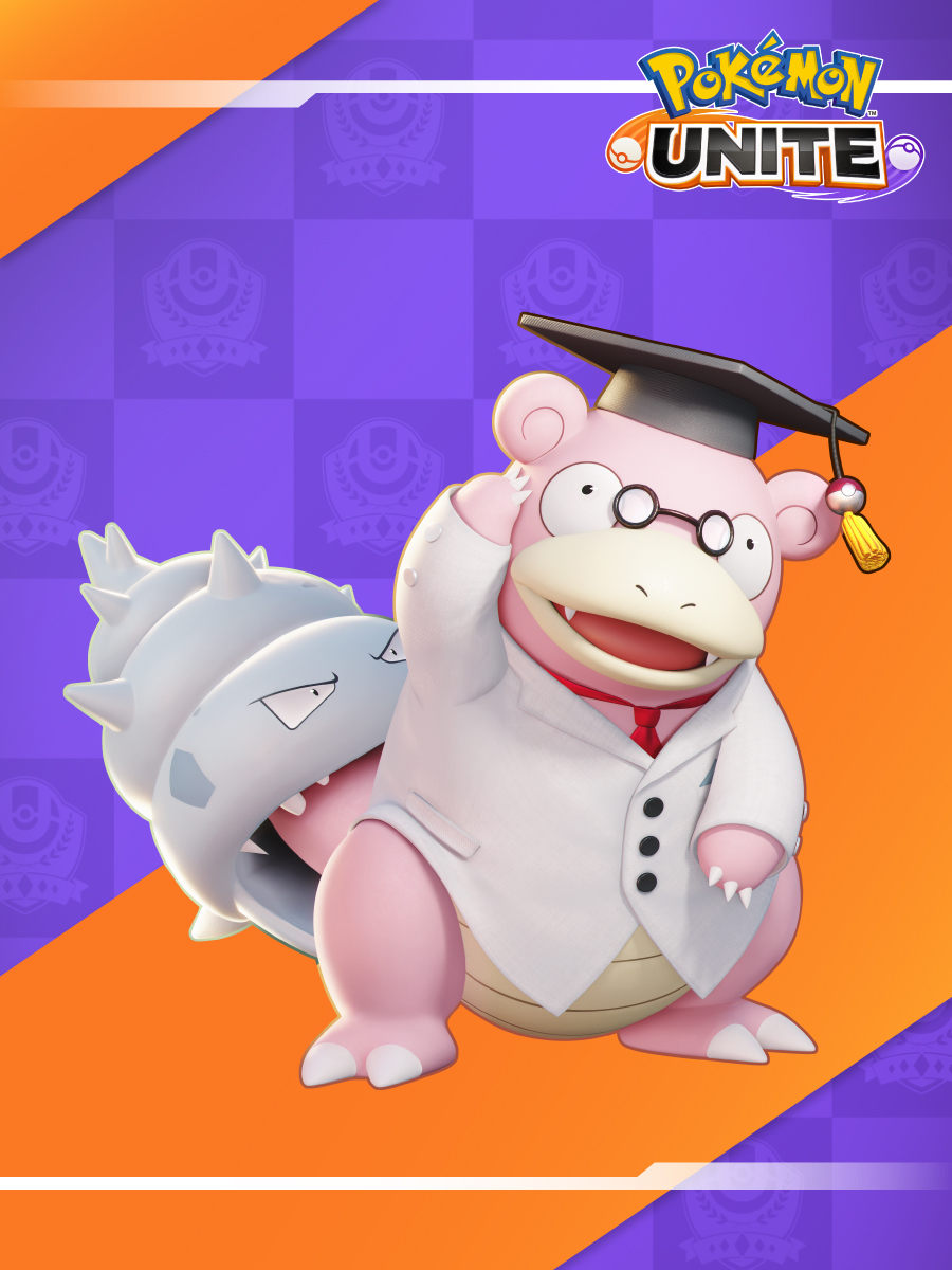 Guerreros en la cima (Pokémon UNITE) Holoatuendo de Slowbro Profesor