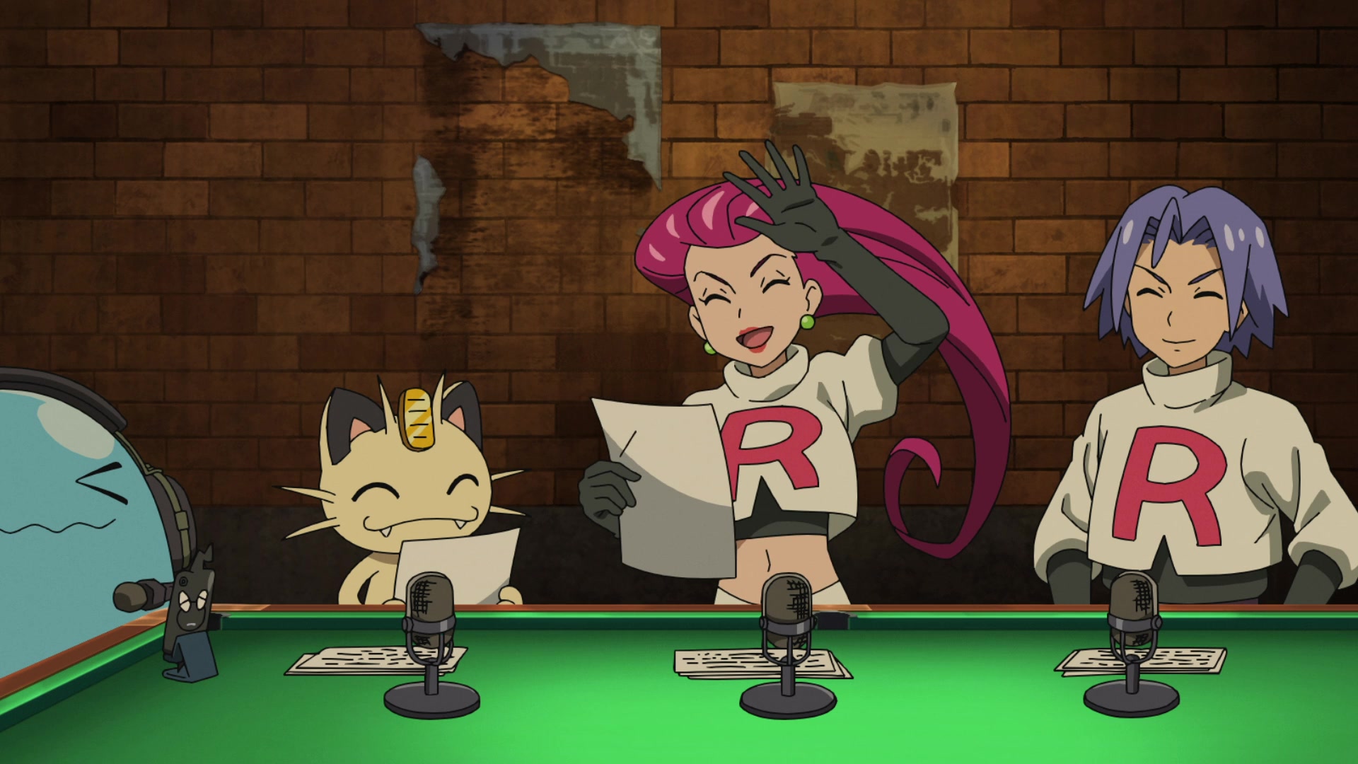 Episodio 106 Viajes Pokémon Radio del Reino Encubierto del Team Rocket