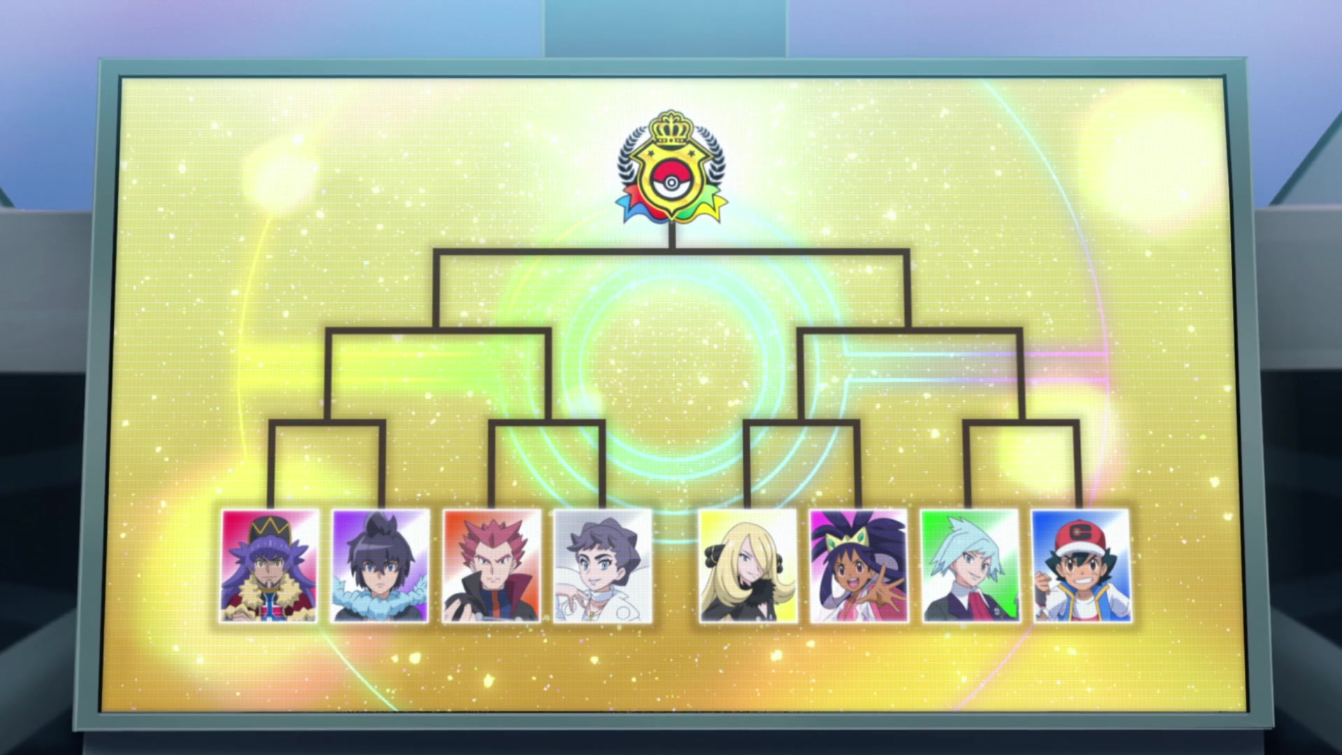 Episodio 115 Viajes Pokémon Cuadro de emparejamientos