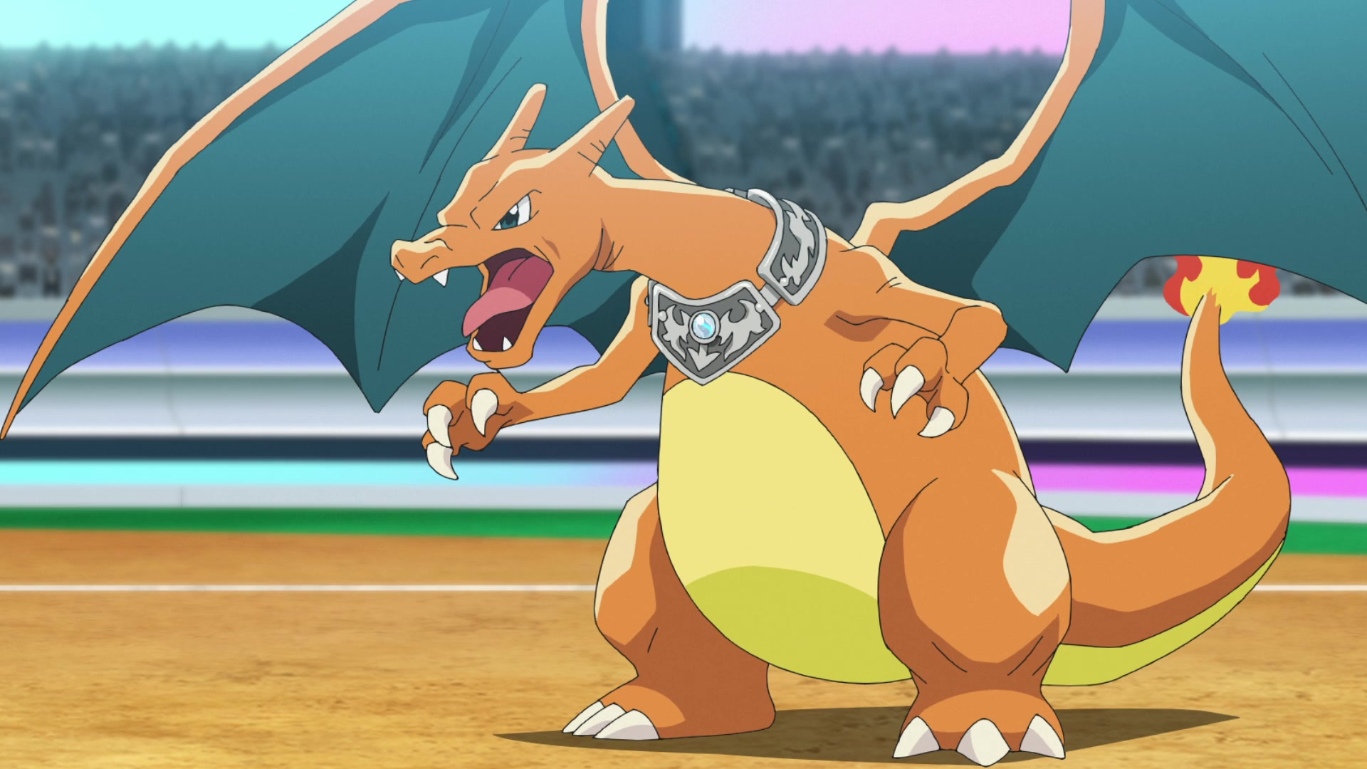 Episodio 115 Viajes Pokémon Charizard de Alain