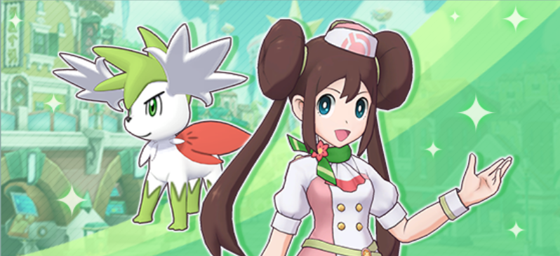 Pokémon Masters EX Nanci y Shaymin