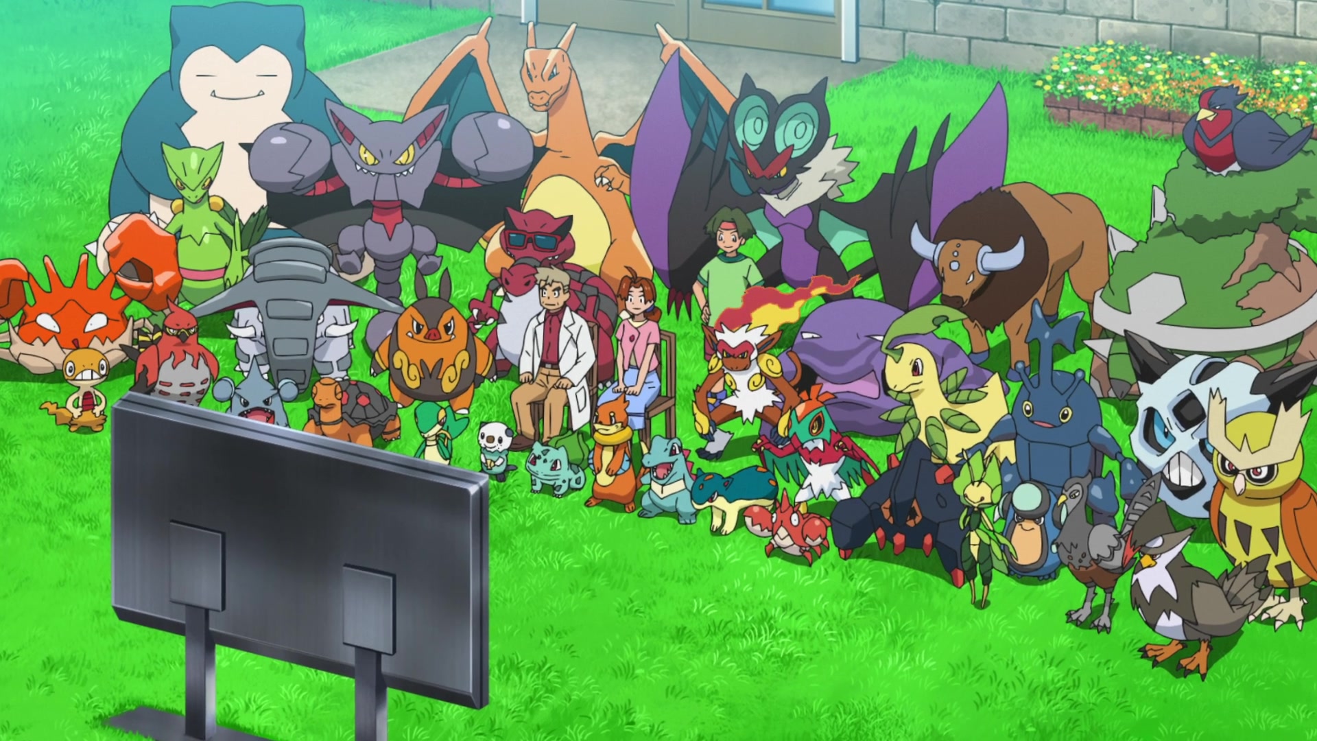 Episodio 118 Viajes Pokémon (resumen) Laboratorio Oak
