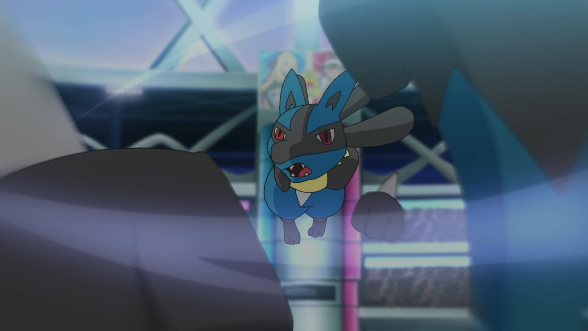Episodio 124 Viajes Pokémon Puño Bala del Lucario de Ash