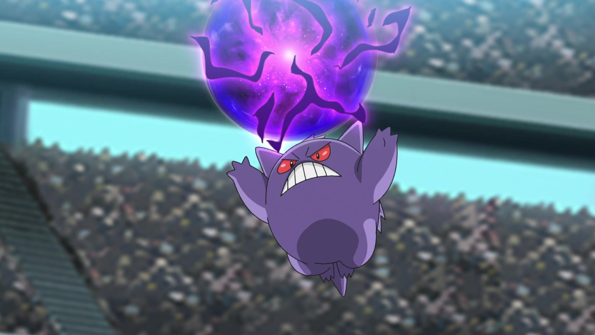 Episodio 129 Viajes Pokémon Gengar de Ash