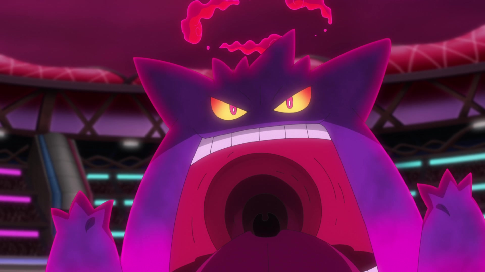 Episodio 129 Viajes Pokémon Gengar Gigamax