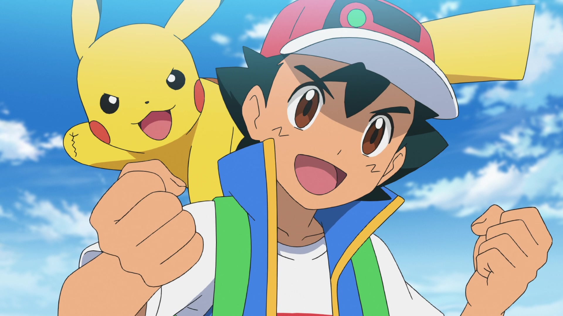 ¡Ash Ketchum y Pikachu! Ash y Pikachu